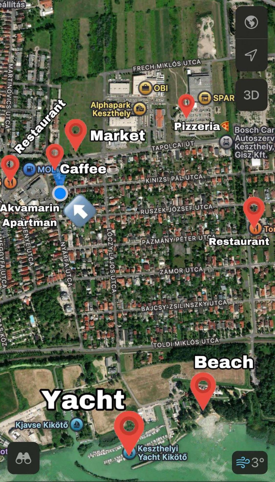 Akvamarin Apartman Keszthely Ngoại thất bức ảnh